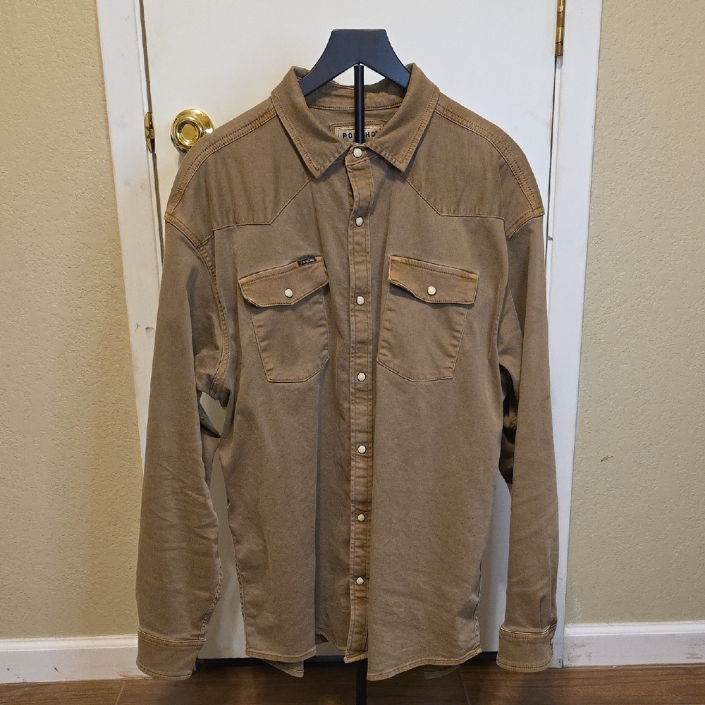 Ponch Men's Denim The Cotulla XL Shirt